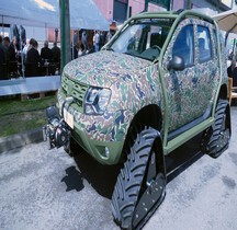 Roumanie Dacia Duster Pick Up Tracked ACF Eurosatory 2016