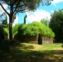 Nécropole Cerveteri Necropole della Banditaccia Tumuli