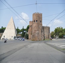 Rome Mura del URBS Rome Mura Aureliane Rione Testaccio Porta San Paolo