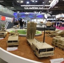 Missile Sol Air Système Sky Dragon100 GAS9  Fire Missile Vehicle Maquette Eurosatory 2024