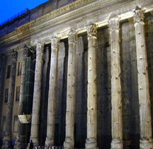 Rome Rione Campo Marzio Temple d' Hadrien