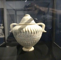 Urna Urne Funéraire ou Cinéraire Marbre Nimes MR