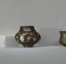 Rome Céramique Métallescente Vase Utere Felix Alesia