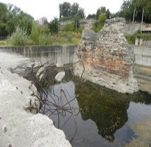 Roumanie Drobeta-Turnu Severin Pont Romain de Trajan