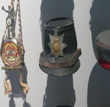 1890 Saxe Shako Schützen-Regiment Prinz Georg (Königlich Sächsisches) Nr. 108,  Invalides