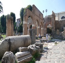 Rome Rione Campitelli Forum Romain Basilique Julia Tabernae