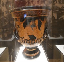 Grece Attique Cratère Calice  Maitre Euphronis  Herakles   Vs Antee