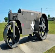 Combat Engineer Vehicle Vibratory Roller US  Army, Fort Leonard Wood  Missouri