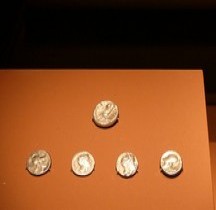 6 Grèce Héllenistique Monnaies Drachmes Nimes MR