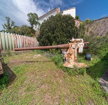 Canon Anti Aérien 127 mm Calibre 54  Modele 1948  Batterie du Peyras Toulon