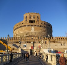 Rome Rione Borgo Mausolée Hadrien Castel San Angelo