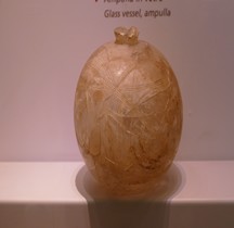 7.Rome Verrerie  Ampulla  Globe Verre Rome Museo nazionale