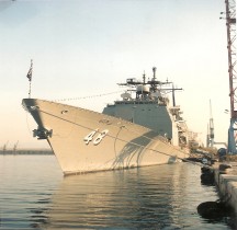 Croiseur Lance Missile USS Yorktown CG-48