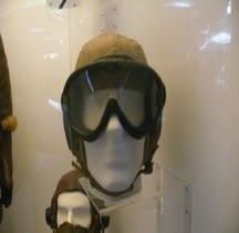 1944 Aviation USAAF Flight Helmet Type AN-H-15 w/ ANB-H-1 Receiver Londress