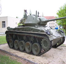 Char léger M 24 Chaffee Mourmelon