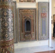 Mosaïque Rome Italie Campanie Stabie Nymphée en Pâte de Verre Villa San Marco Naples MANN