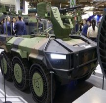 Terre UGV  Rotem  Hyundai Multipurpose Unmanned Ground Vehicle tourelle téléopérée (RCWS, Remote Controlled Weapon Station)  Eurosatory 2026