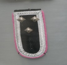 0 Uniforme Epaulette Stabswachtmeister (StWm) Troupes Blindées Saumur