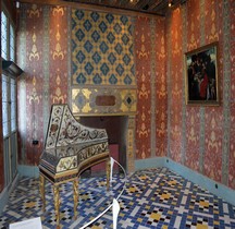 Loir et Cher Blois Chateau Intérieur Salon de Musique