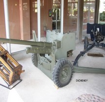 Canon anti Char 6 pounder Draguignan