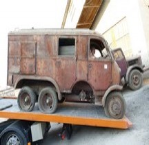 SPA Dovunque 35 a Telaio Furgone  Viberti carrosserie fourgon  Moscou