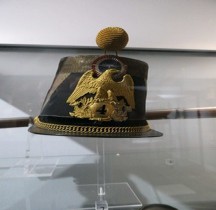 Napoleon III 1854 Infanterie Coloniale Shako 4e RIM Frejus Musée  TdM