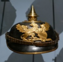 1870 Pickelhaube Gd Duche Bade Infanterie Officier Mdle 1867