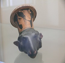 Etrurie Céramique Rhyton Belier Bruxelles