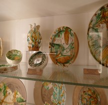 Vie Quotidienne Vaisselle Ceramique Bologne ferrare XVe XVIe Bologna Palazzo Davìa Bargellini Musee