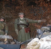 1944 Feldgendarmerie Wettermantel (Regenmantel) Wehrmacht Kradmelder Bastogne