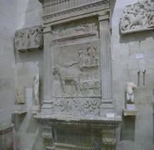 Rome Stèle Funéraire Stele Scène de transports Routier Avignon Musée Lapidaire