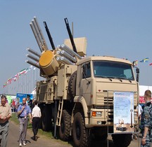 Missile Sol Air Pantsir S 1 Chassis Kamaz