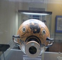 Grèce Attique Kilix Yeux Biche Attaquée par Félions Florence