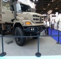 Mercedes ZETROS-ARQUUS Camion militarisé Porte Lanceur RAMPART  Naval Group   Eurosatory 2026