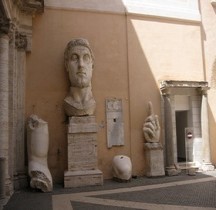 Statuaire 7 Empereurs 1.1 Constantin Colosse Basilique Maxence Rome Palais des Conservateurs 2018