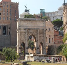 Rome Arc de Triomphe Rione Campitelli Forum Romain Arc de Septime Sevère