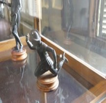 Etrurie Turms Statuette Bronze Florence