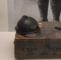1915 Casque M 1915 dit Adrian Chasseur à Pied Reims