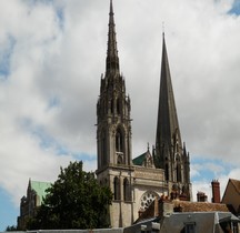 Eure Chartres Cathédrale Notre Dame Extérieur