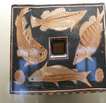 Grèce Plat  Poisson Louvre