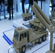 Missile Sol Air Syteme Sky Dragon 50 Tractor Erector Launcher TEL Maquette Eurosatory 2016