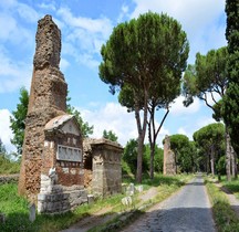 Rome Via Appia Sepolcro del Frontespizio