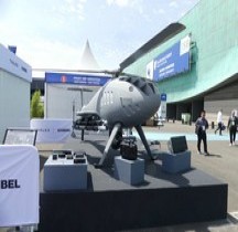 UAV France Autriche  Drone  Schiebel Camcopter S-301 armé Eurosatory 2026