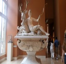 2 Statuaire Renaissance Diane d'Anet . Fontaine de Diane  Paris Louvre