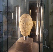 Etrurie Statuaire Tete Lorenzini Volterra Florence Musée Archéologique