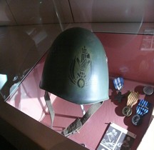 1940 Casque M 1933  MVSN Bastogne