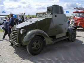 Irlande Armoured Car Thompson Ford MK VI