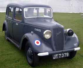 Austin Ten Cambridge 4-Door Saloon 1938  RAF Staff