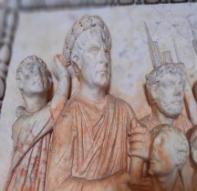 Statuaire 4 Empereurs 2 Trajan Triomphe Posthume Prenestre