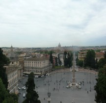 Rome Obélisques Rione Campo Marzio Piazza Popolo Obélisque